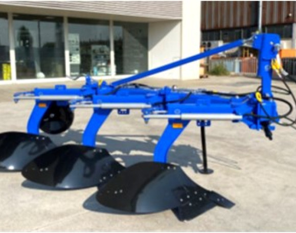 Aratro 3 corpi portato fisso OVERUM CT 3980 H