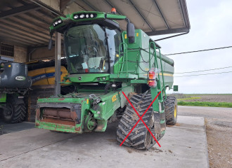 MIETITREBBIA JOHN DEERE S 660