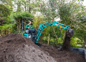 Escavatore Kobelco SK10SR