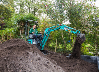 Escavatore Kobelco SK10 SR-2E