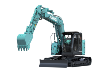 Escavatore Kobelco SK140SRLC-7 - Scarico laterale